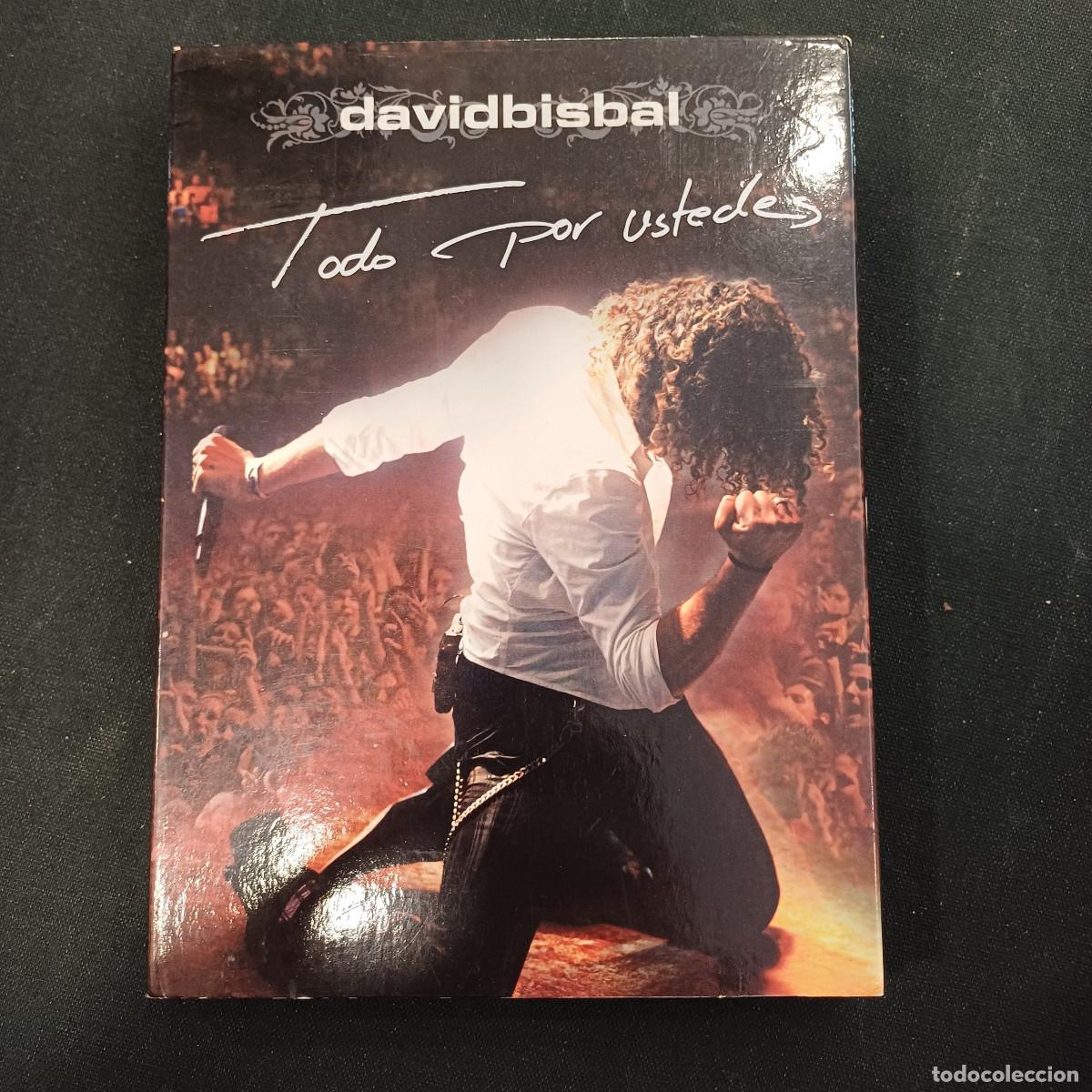 V&iacute;deos y DVD Musicales: DAVIDBISBAL/TODO POR USTEDES/CD+DVD 2 DISCOS.