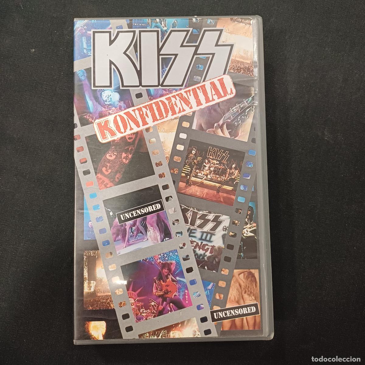 V&iacute;deos y DVD Musicales: KISS/KONFIDENTIAL/VHS METAL.