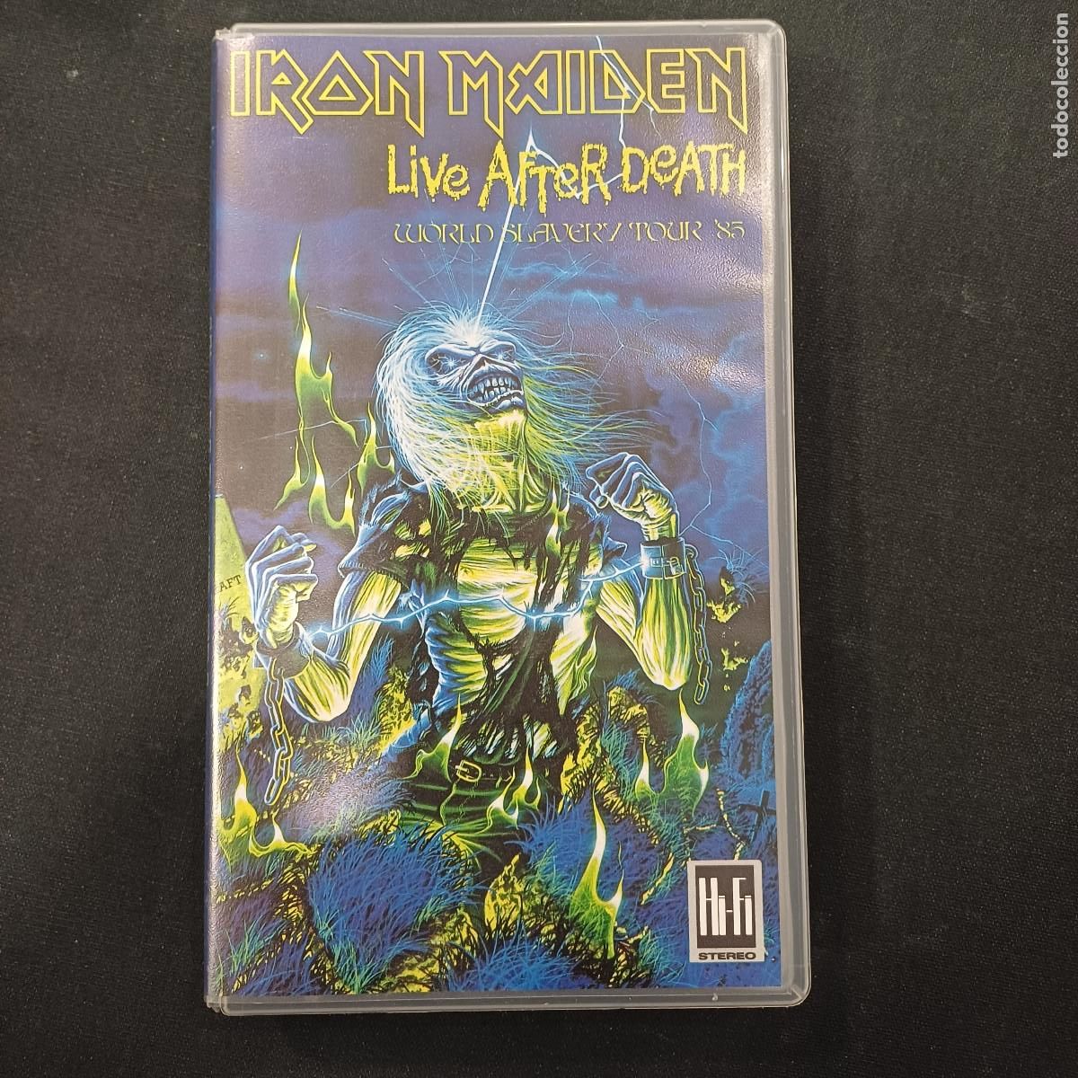V&iacute;deos y DVD Musicales: IRON MAIDEN/LIVE AFTER DEATH/TOUR 85/VHS METAL.