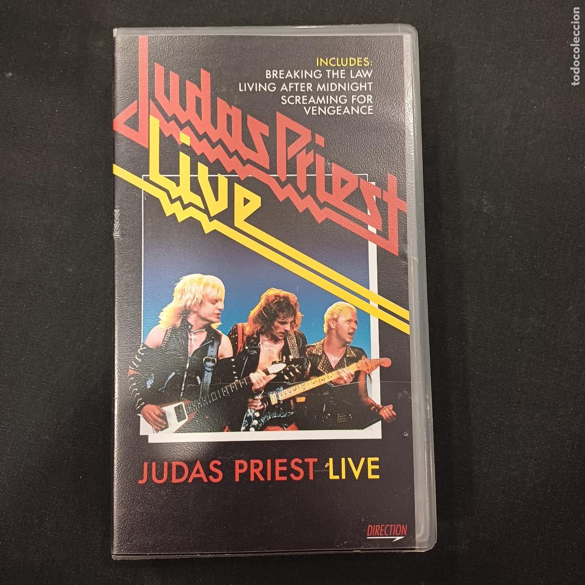 V&iacute;deos y DVD Musicales: JUDAS PRIEST/LIVE/VHS METAL.