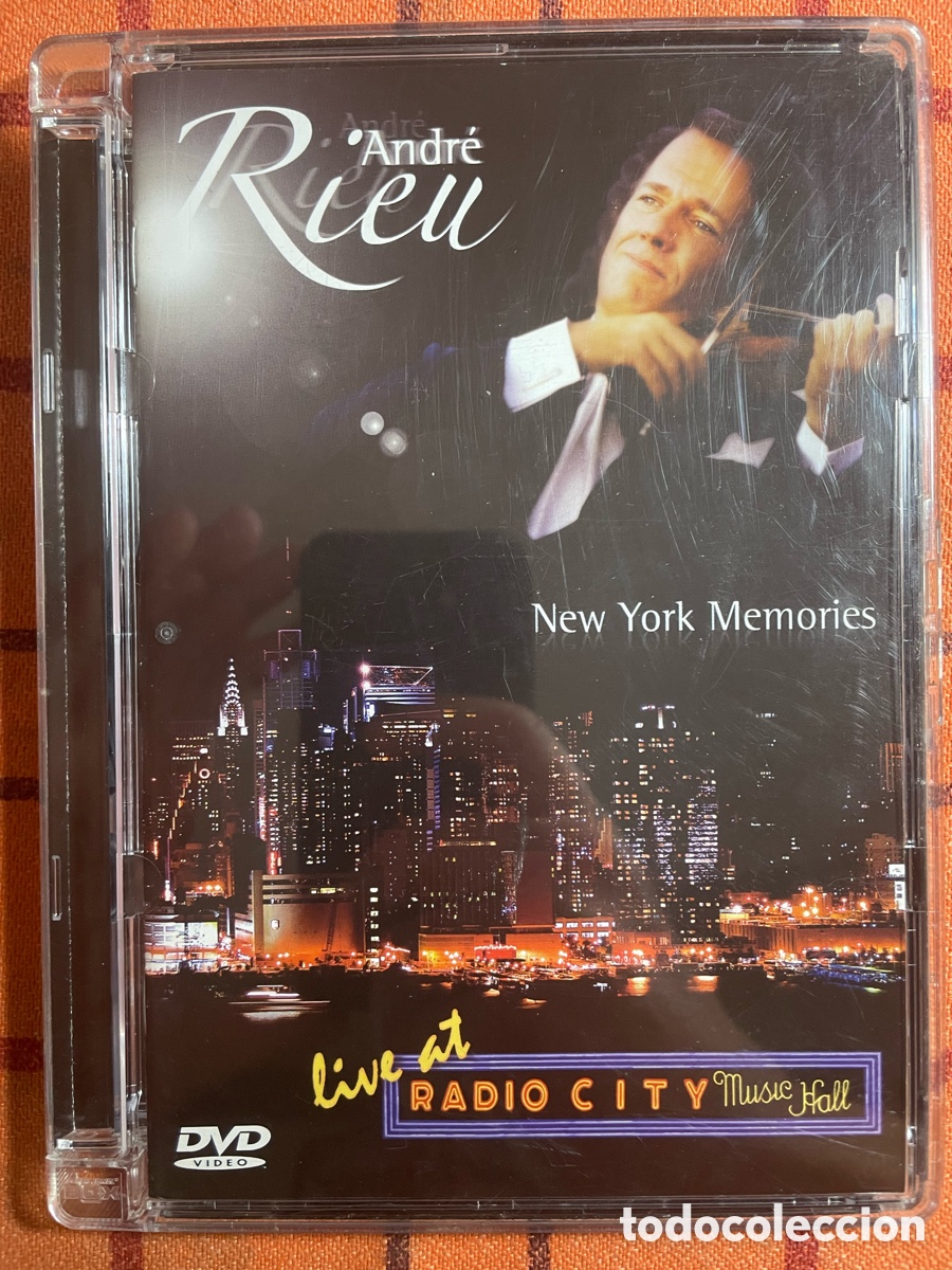 V&iacute;deos y DVD Musicales: DVD Andr&eacute; Rieu &ndash; &rdquo;New York Memories&rdquo; Live at Radio City Music Hall | 160 min