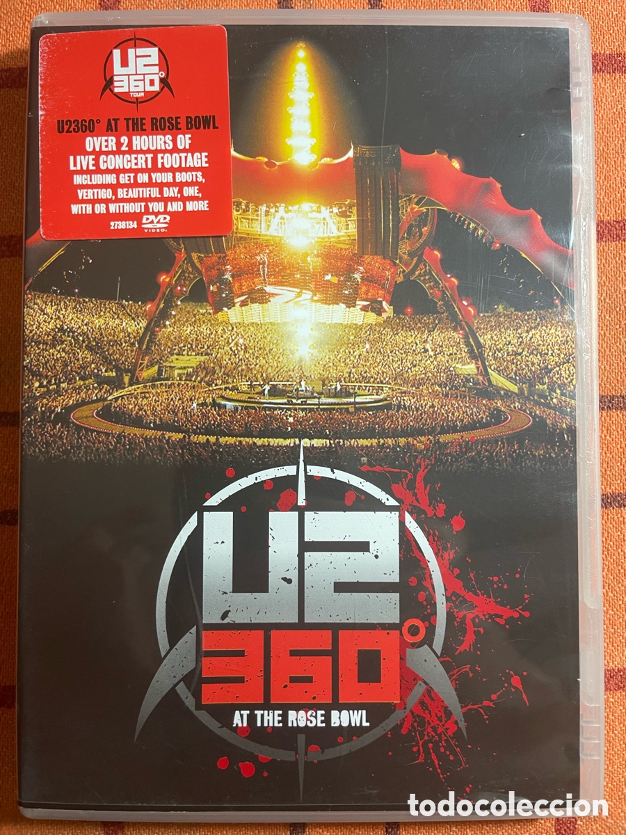 V&iacute;deos y DVD Musicales: DVD U2 &ndash; &rdquo;360&deg; At The Rose Bowl&rdquo; | One, Vertigo, With or Without You, Beautiful Day...