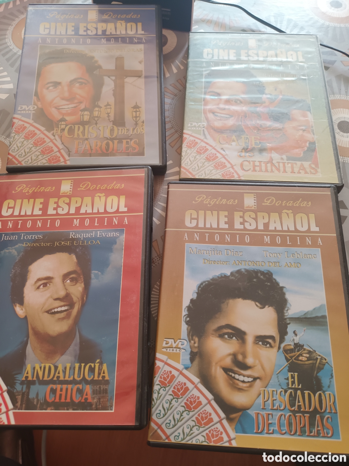 V&iacute;deos y DVD Musicales: LOTE DE CUATRO DVD,S DE ANTONIO MOLINA