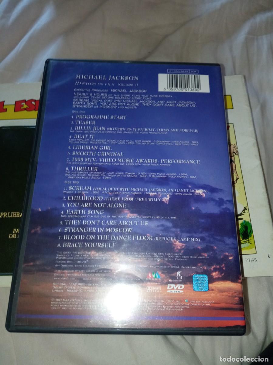 V&iacute;deos y DVD Musicales: Michael Jackson history on film II