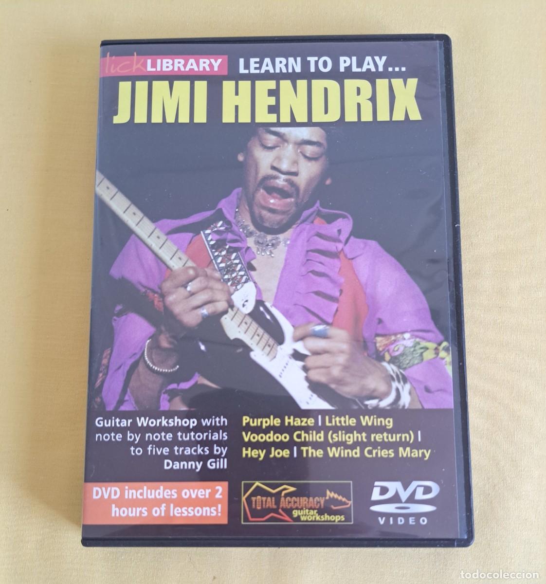 V&iacute;deos y DVD Musicales: JIMI HENDRIX - LEARN TO PLAY... - LICK LIBRARY - DVD