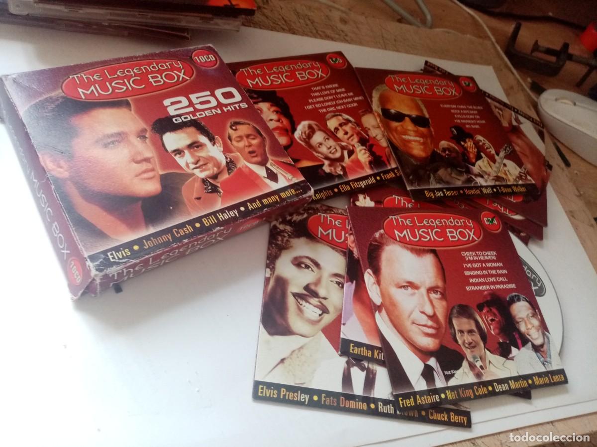 V&iacute;deos y DVD Musicales: 10 CD THE LENGENDARY MUSIC BOX 250 GOLDEN HITS