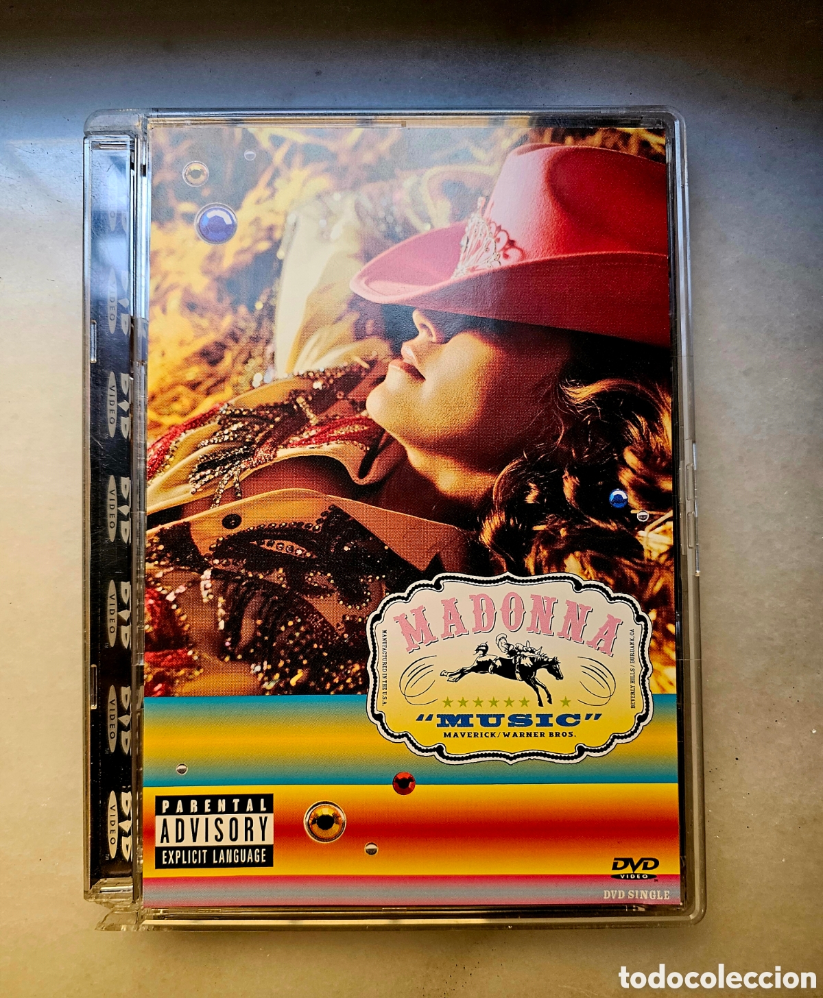 V&iacute;deos y DVD Musicales: Madonna Music DVD Single Edicion Limitada