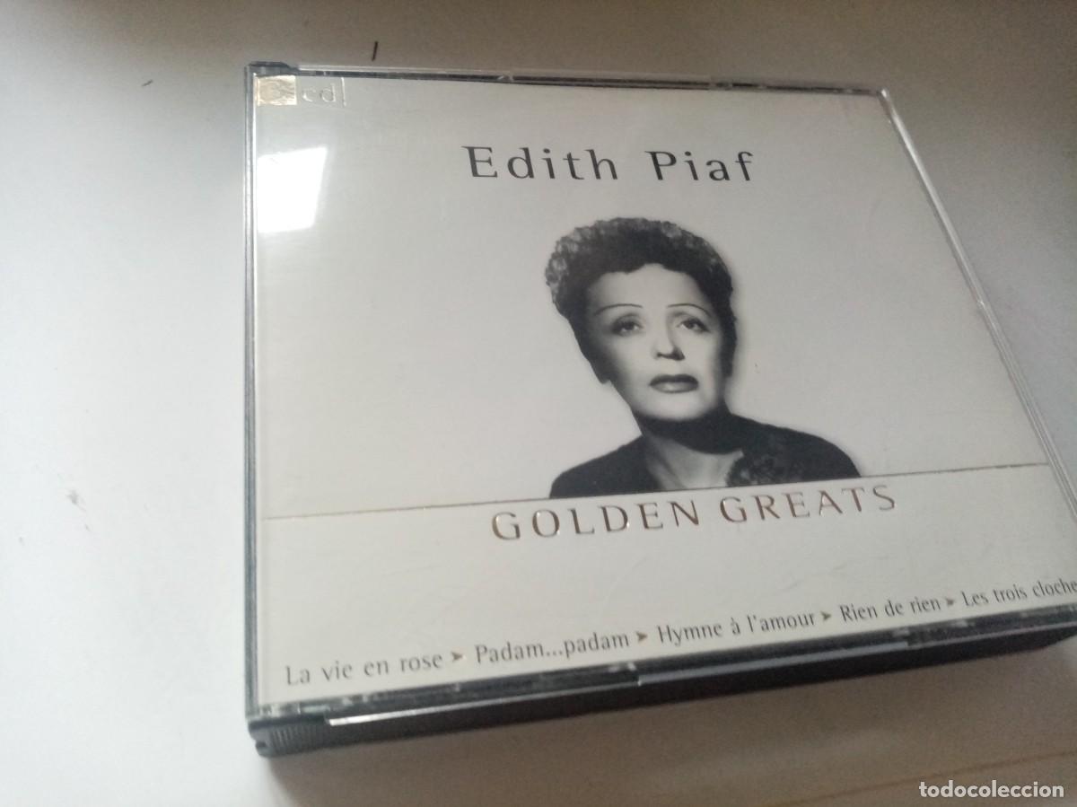 V&iacute;deos y DVD Musicales: 3 CD. EDITH PIAF GOLDEN GREATS