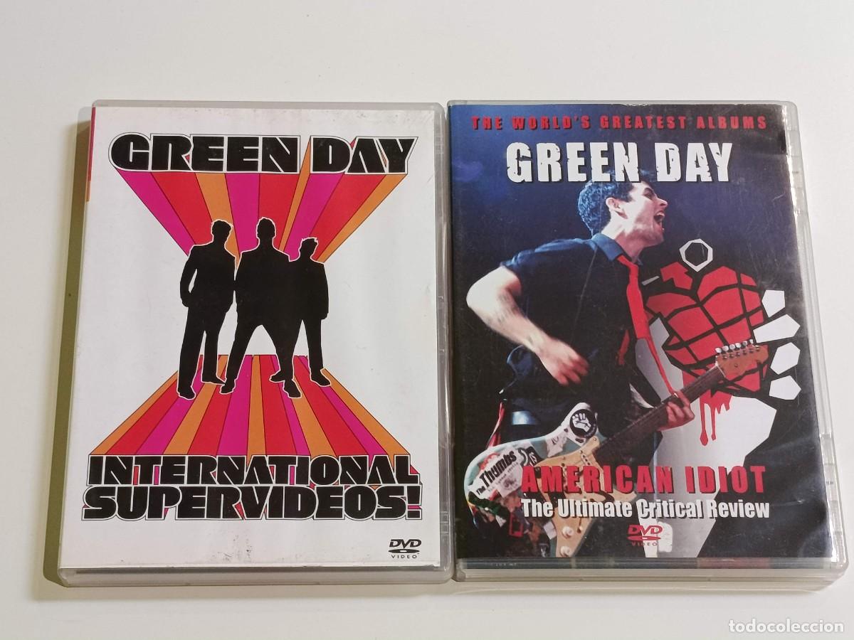V&iacute;deos y DVD Musicales: Lote de 2 DVD Green day