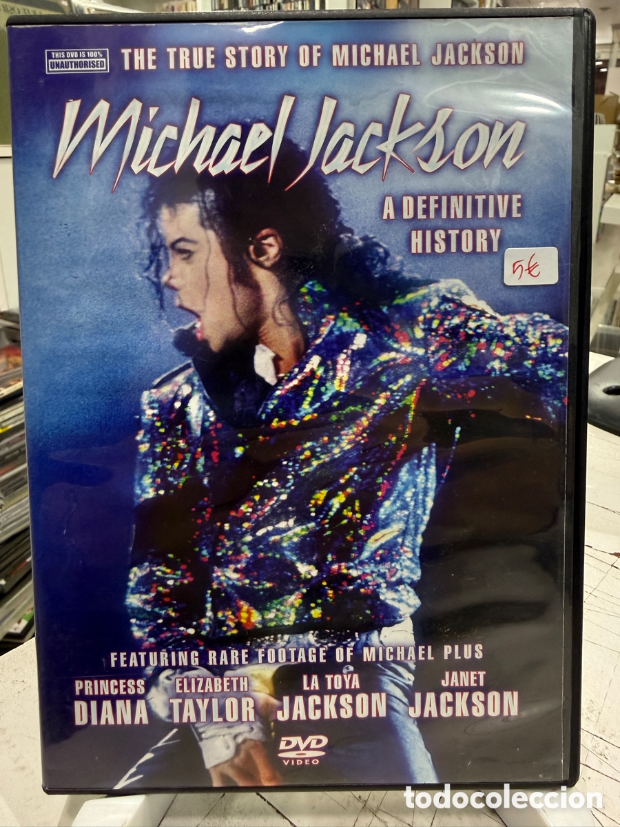 V&iacute;deos y DVD Musicales: Michael Jackson - A Definitive Story (DVD)
