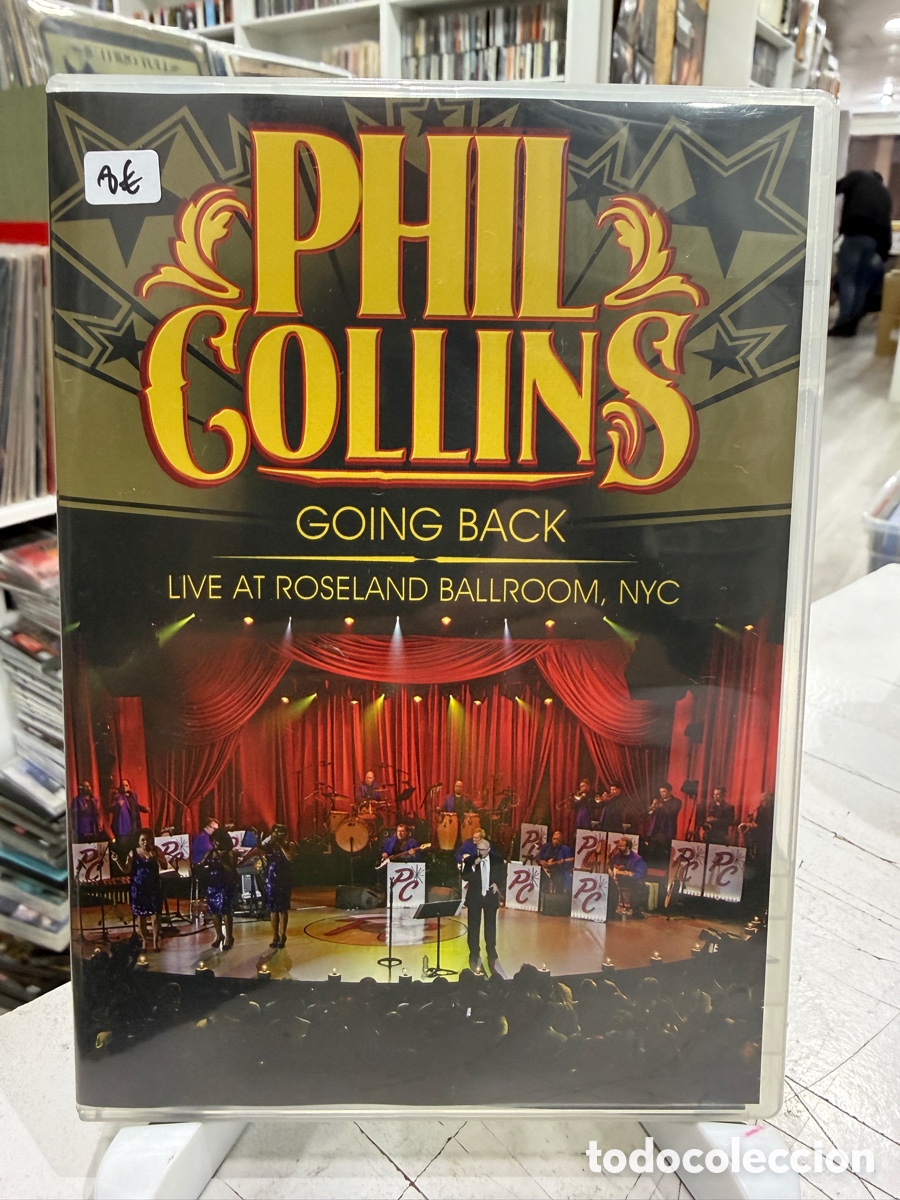V&iacute;deos y DVD Musicales: Phil Collins - Going Back: Live At Roseland Ballroom, NYC (DVD)