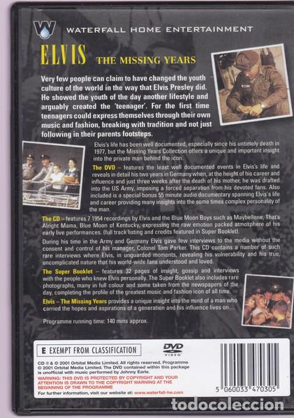 V&iacute;deos y DVD musicales: Elvis &ndash; The Missing Years - 2xDVD - Foto 2
