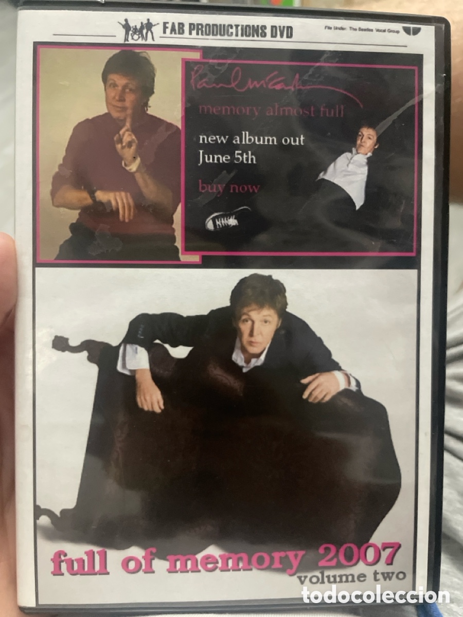 V&iacute;deos y DVD Musicales: Paul McCartney Full of Memory vol.2 DVD