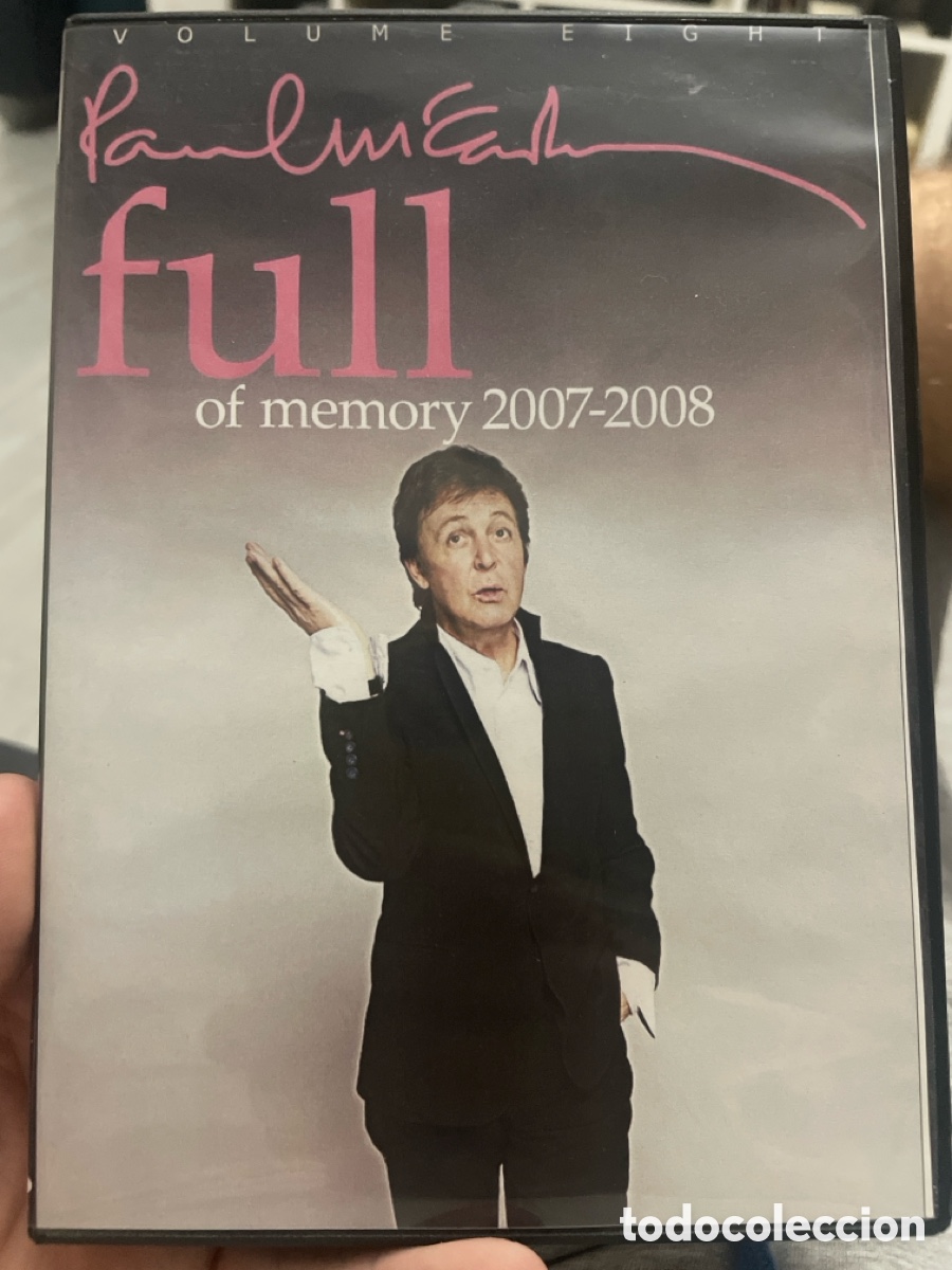 V&iacute;deos y DVD Musicales: Paul McCartney Full of Memory vol.8 DVD