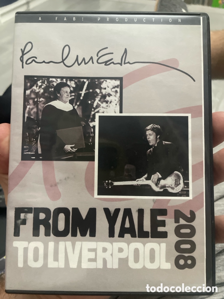 V&iacute;deos y DVD Musicales: Paul McCartney From Yale to Liverpool 2008 DVD