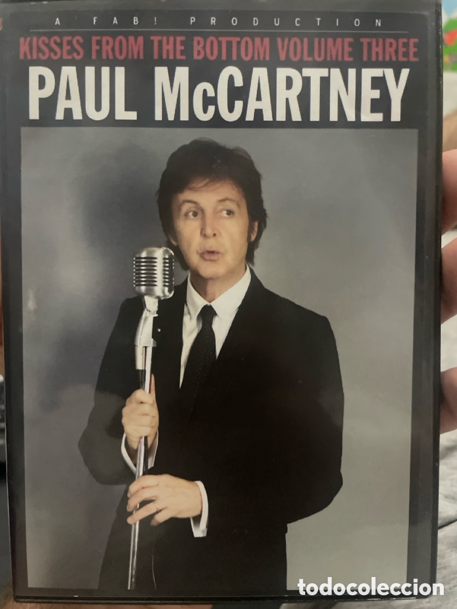 V&iacute;deos y DVD Musicales: Paul McCartney Kisses from the Bottom vol.3 DVD