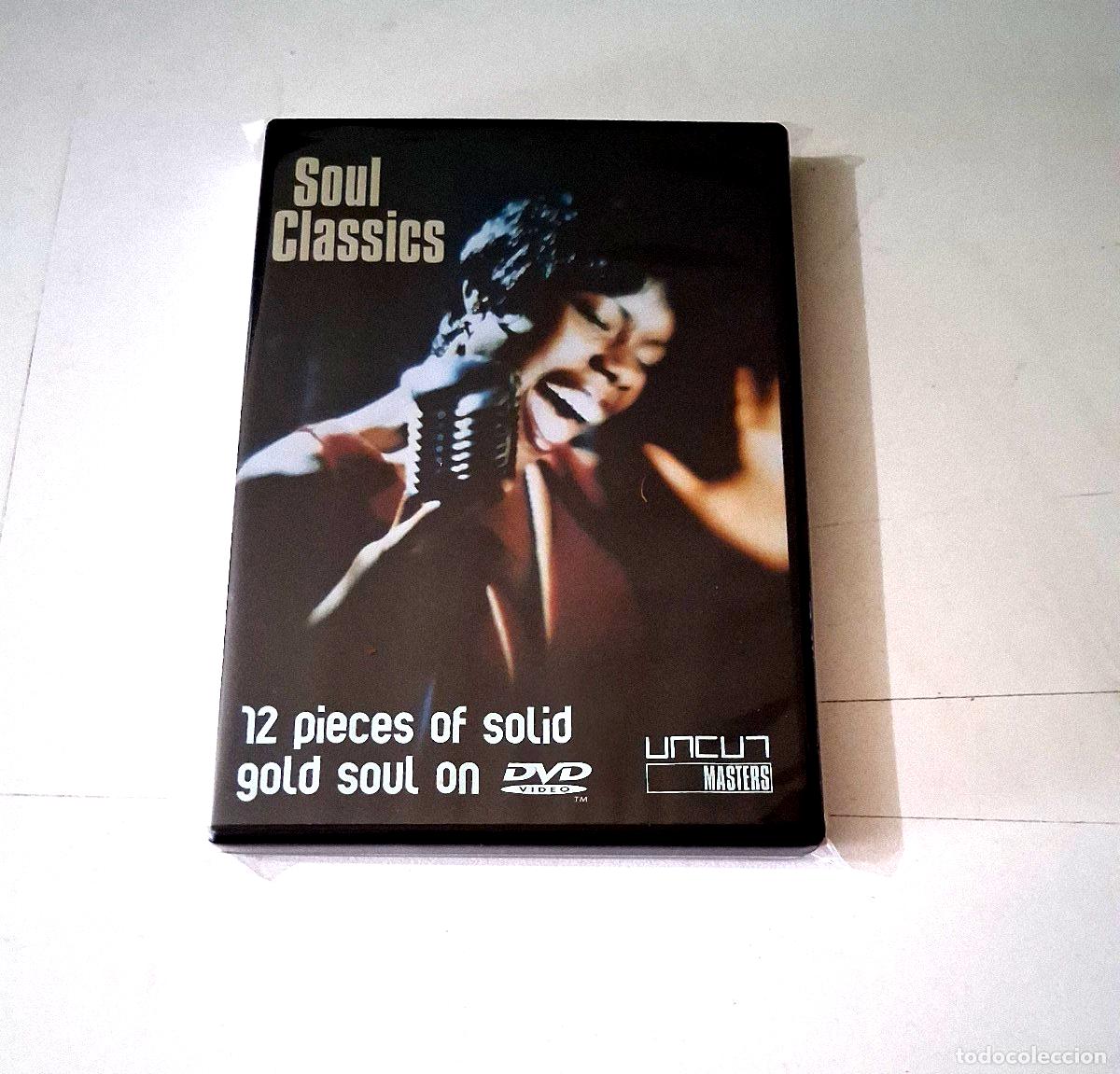 V&iacute;deos y DVD Musicales: DVD &rdquo;SOUL CLASSICS 12 PIECES OF SOLID GOLD SOUL ON DVD&rdquo; DVD CAMEO COMMODORES