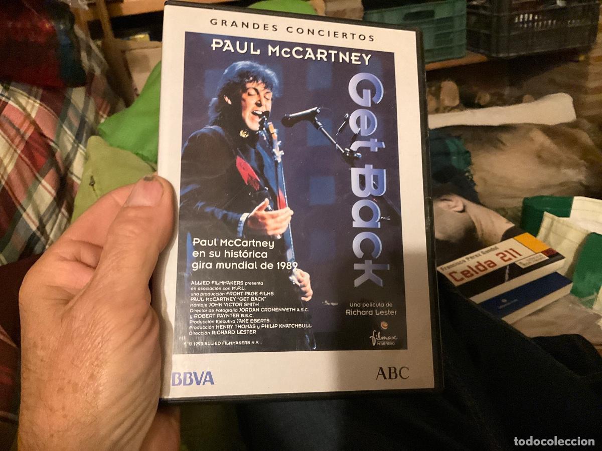 V&iacute;deos y DVD Musicales: DVD MUSICAL - PAUL McCARTNEY GET BACK Artafri
