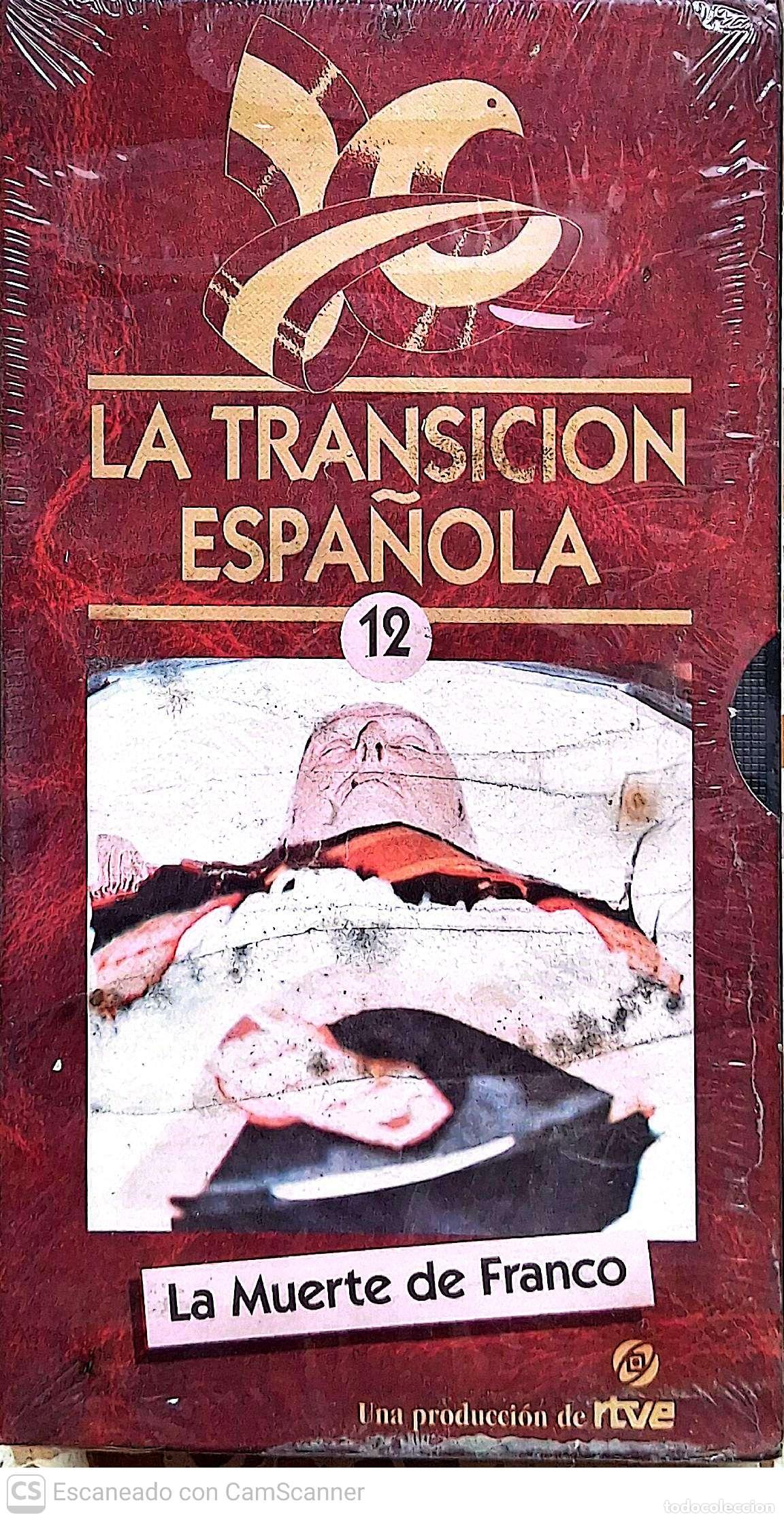 V&iacute;deos y DVD Musicales: La Transici&oacute;n Espa&ntilde;ola. La Muerte de Franco. N&ordm; 12 VTF Multimedia, Una producci&oacute;n de R.T.V.E.
