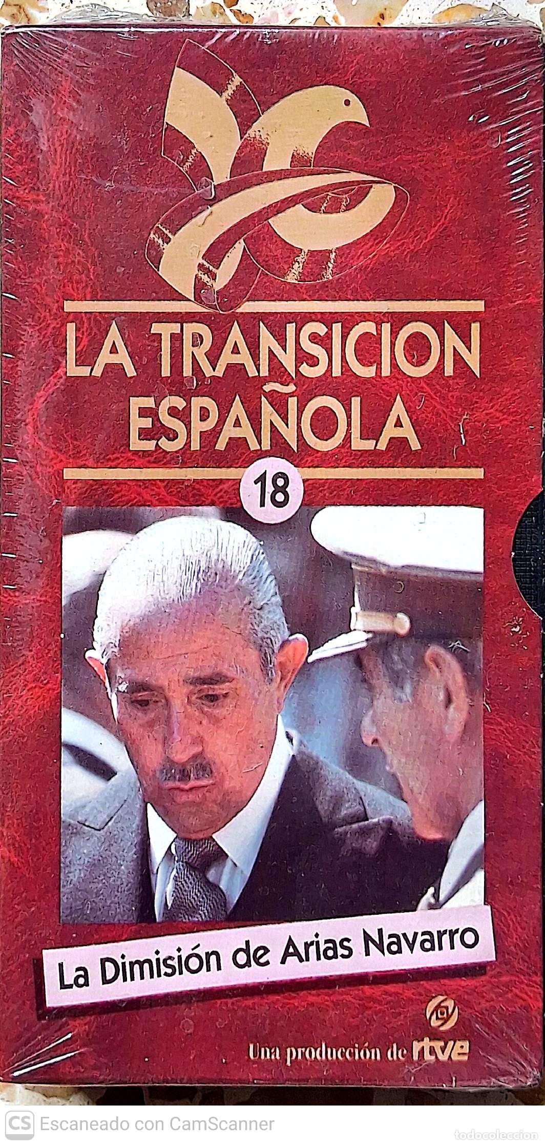 V&iacute;deos y DVD Musicales: La Transici&oacute;n Espa&ntilde;ola. La Dimisi&oacute;n de Arias Navarro. N&ordm; 18 VTF Multimedia, Una producci&oacute;n de R.T.V