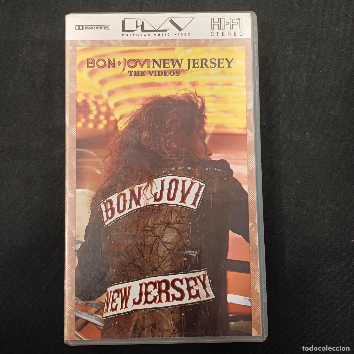 V&iacute;deos y DVD Musicales: BON JOVI/NEW YERSEY/VHS METAL.