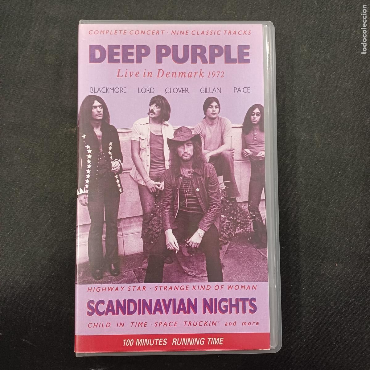 V&iacute;deos y DVD Musicales: DEEP PURPLE/SCANDINAVIAN NIGHTS/VHS METAL.