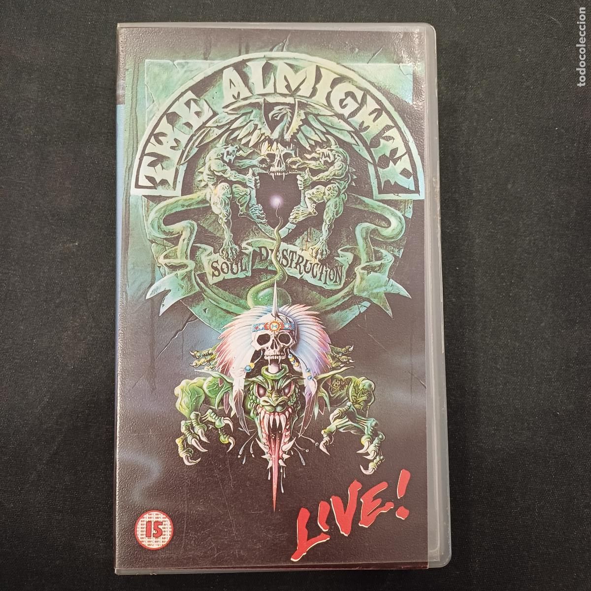 V&iacute;deos y DVD Musicales: THE ALMIGHTY/LIVE/VHS METAL.