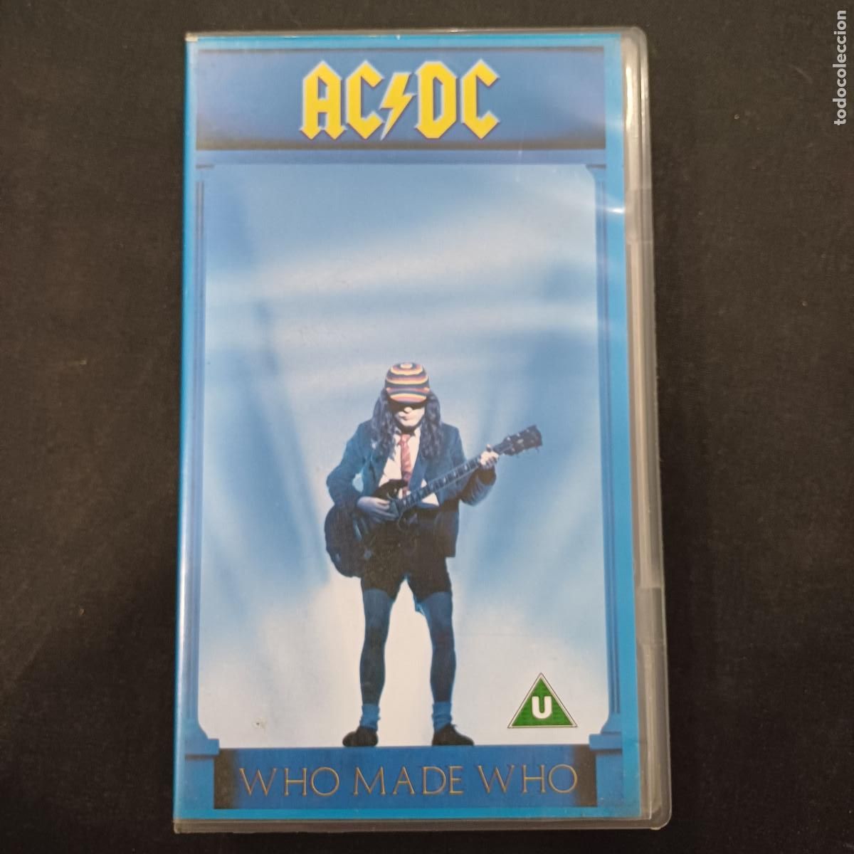 V&iacute;deos y DVD Musicales: AC/DC/WHO MADE WHO/VHS METAL.