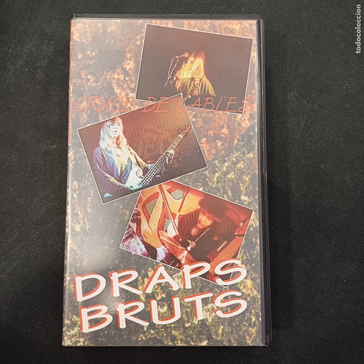 V&iacute;deos y DVD Musicales: DRAPS BRUTS/CRUCE DE CABLES/VHS METAL.