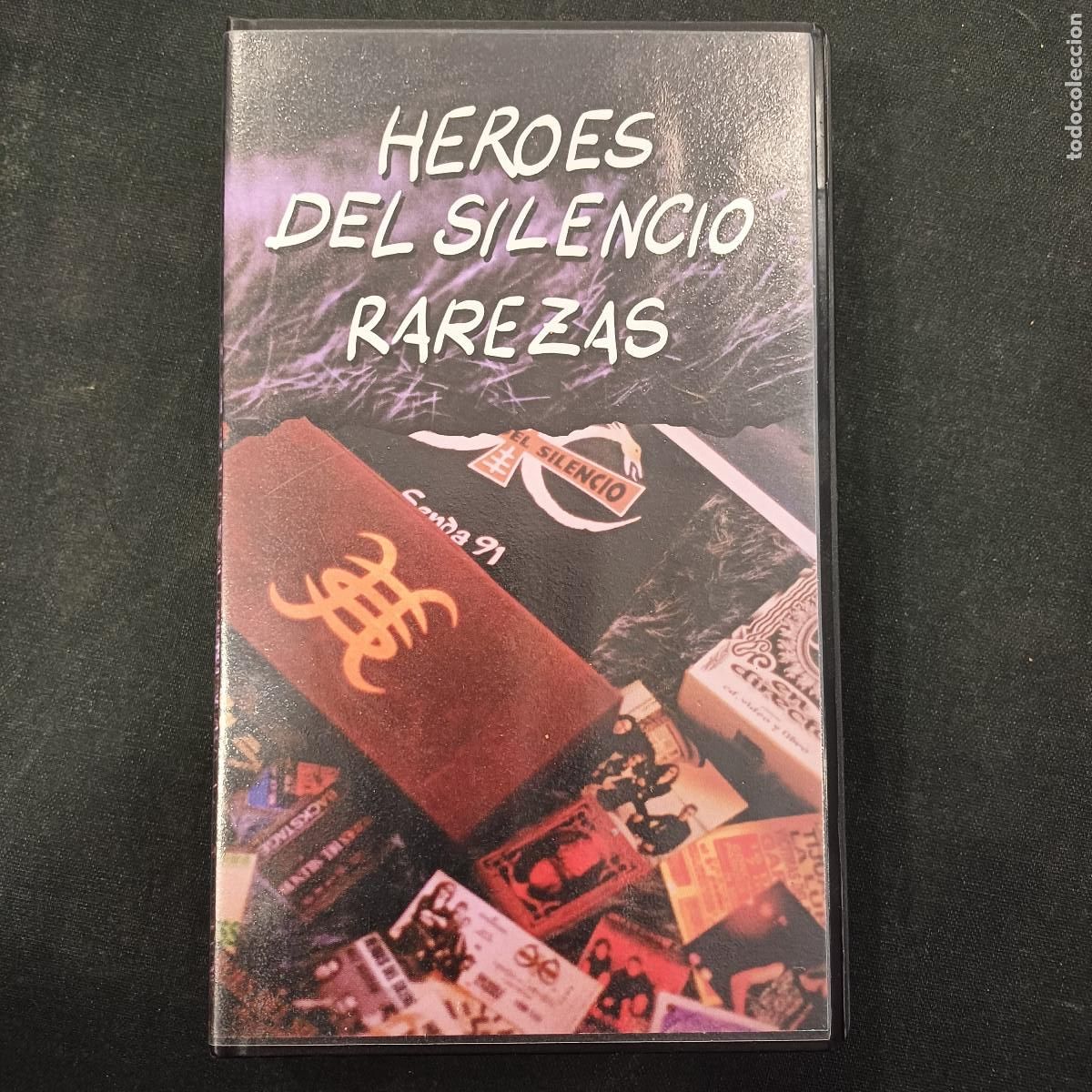 V&iacute;deos y DVD Musicales: HEROES DEL SILENCIO/RAREZAS/VHS.