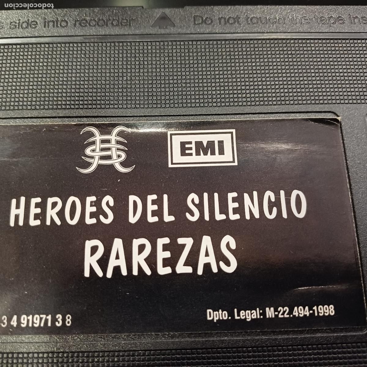 V&iacute;deos y DVD musicales: HEROES DEL SILENCIO/RAREZAS/VHS. - Foto 2