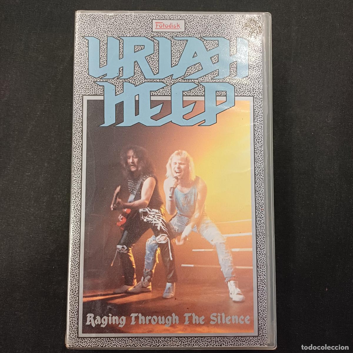 V&iacute;deos y DVD Musicales: URIAH HEEP/RAGING THROUGH THE SILENCE/VHS METAL.