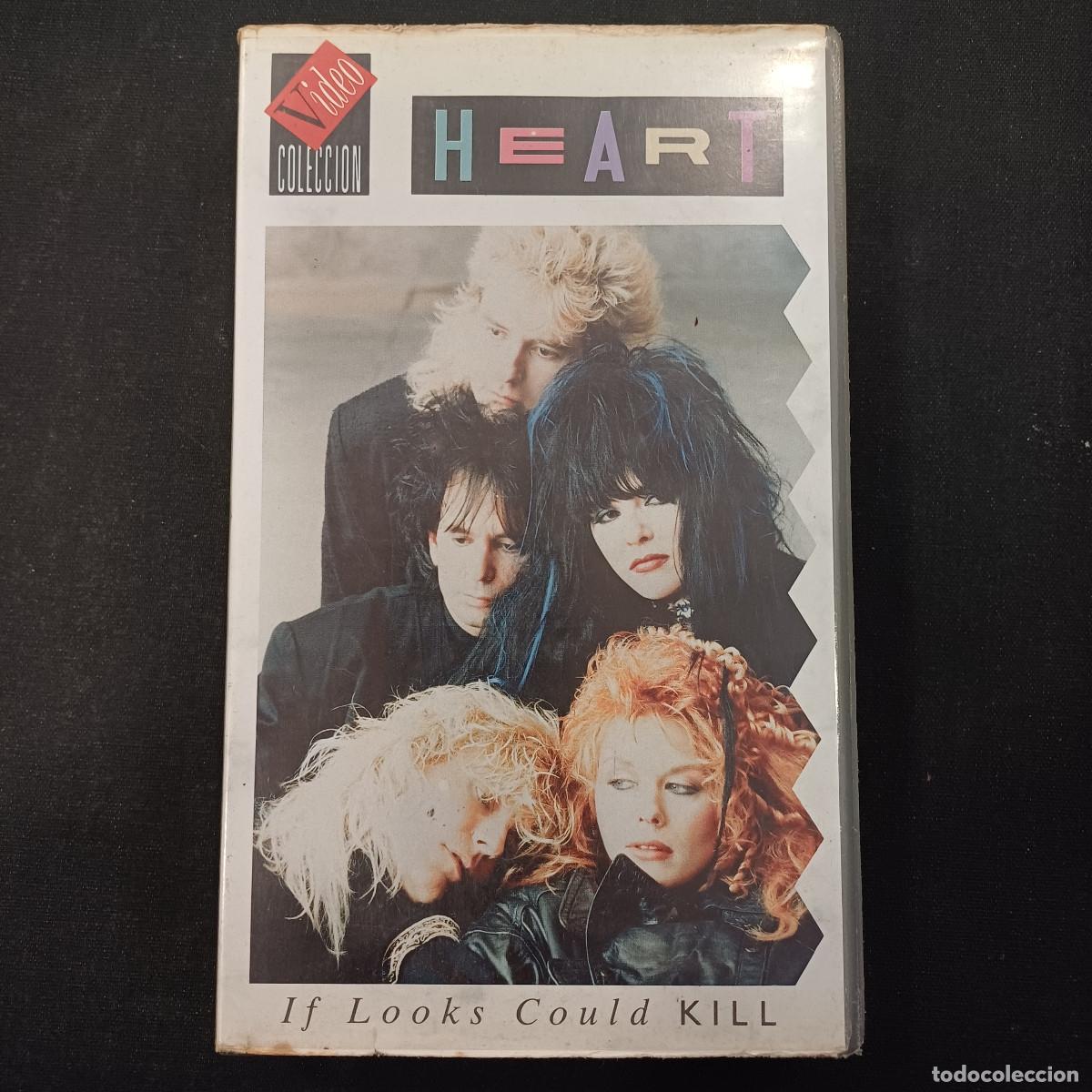 V&iacute;deos y DVD Musicales: HEART/IF LOOKS COULD KILL/VHS.