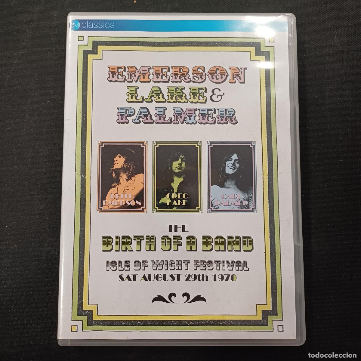 V&iacute;deos y DVD Musicales: EMERSON LAKE & PALMER/THE BIRTH OF A BAND/DVD.
