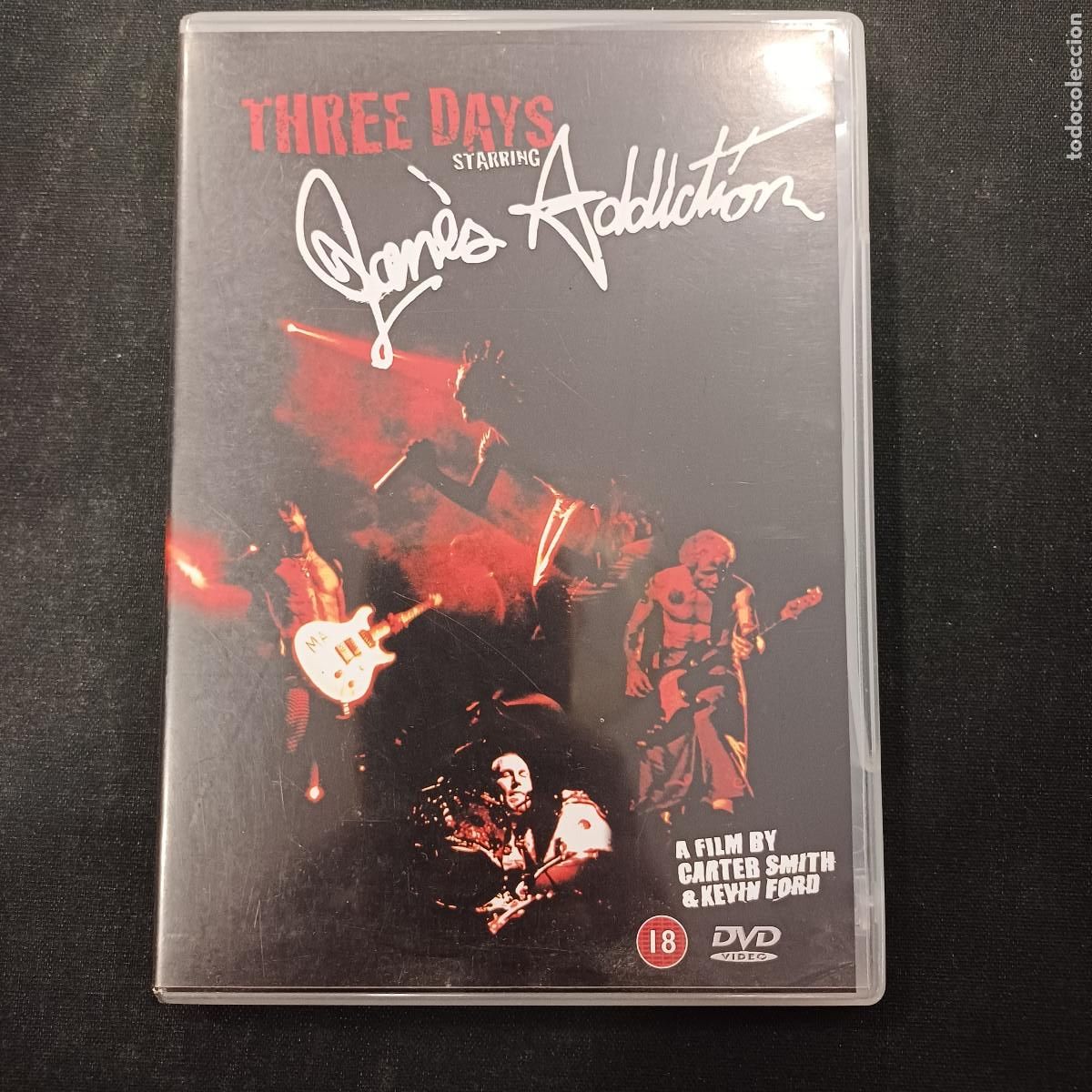 V&iacute;deos y DVD Musicales: THREE DAYS/JANES ADDICICTION/DVD.