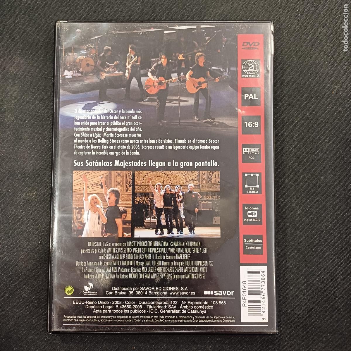 V&iacute;deos y DVD musicales: STONES SCORSESE/DVD. - Foto 3
