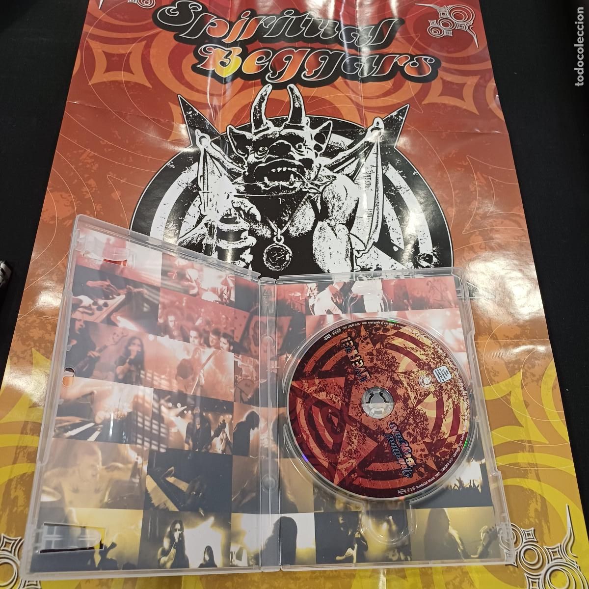V&iacute;deos y DVD Musicales: SPIRITUAL BEGGARDS/LIVE FIRE/DVD METAL+POSTER.