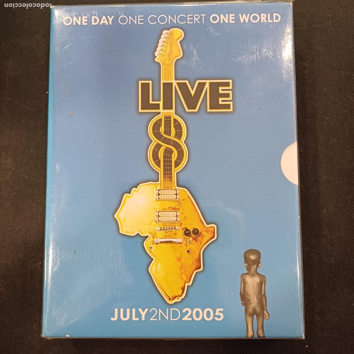 V&iacute;deos y DVD Musicales: LIVE/JULY 2ND 2005/DVD 4 DISCOS.