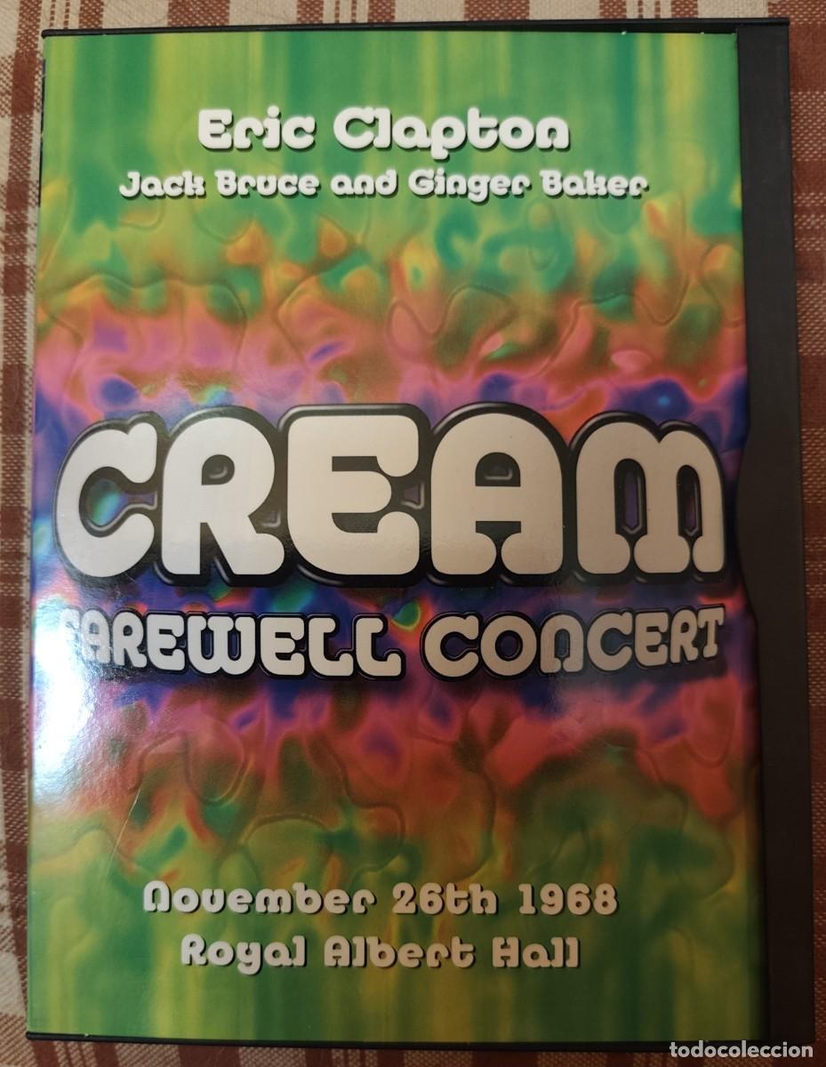 V&iacute;deos y DVD Musicales: Cream farewell concert