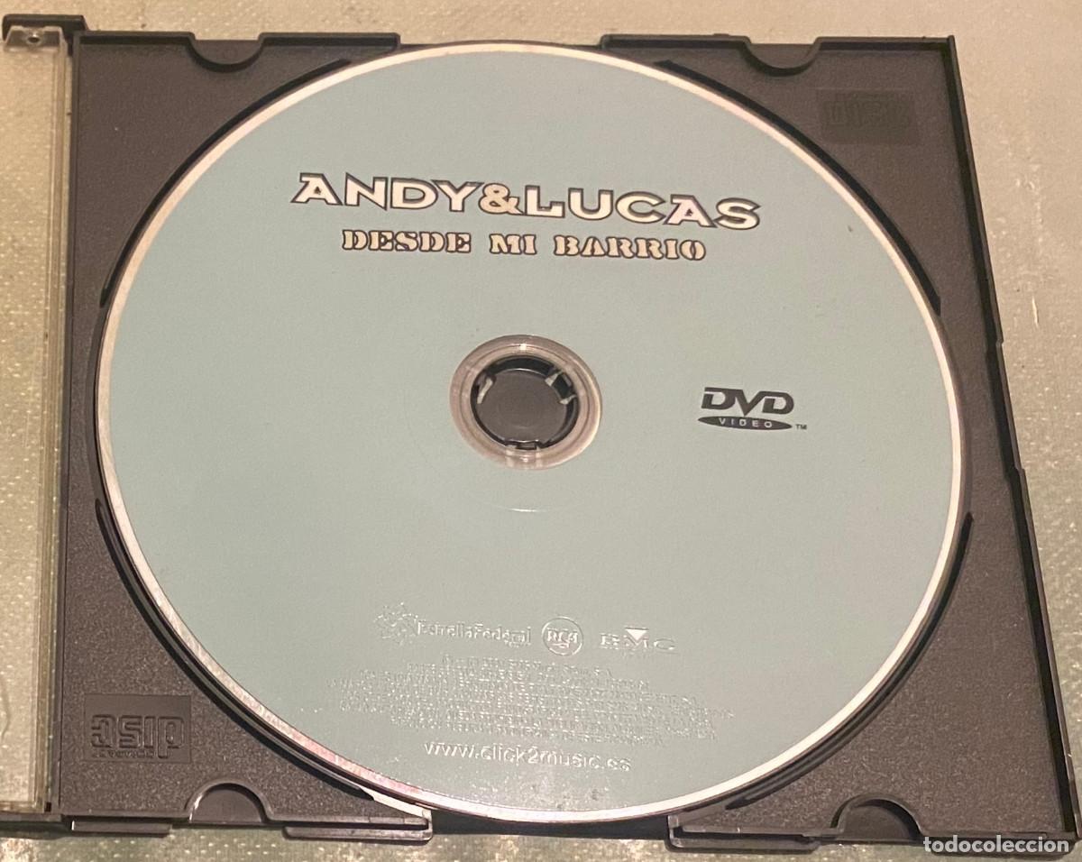 V&iacute;deos y DVD Musicales: DVD del duo mel&oacute;dico Andy y Lucas con making of de su disco 'Desde mi barrio'. 2004.