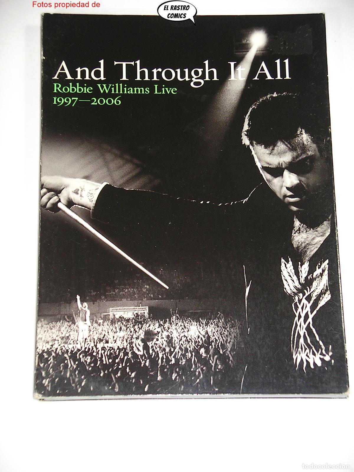 V&iacute;deos y DVD Musicales: Robbie Williams, Live 1997 2006, And through it all, doble, con dos DVD, D8