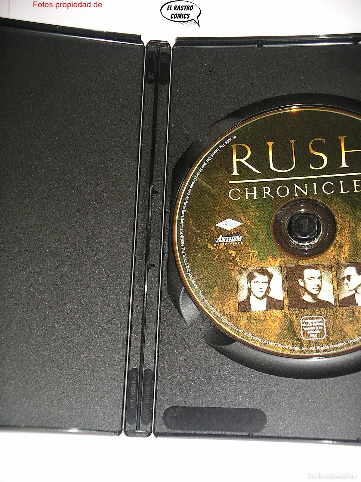 V&iacute;deos y DVD musicales: Rush, Chronicles The DVD collection, D8 - Foto 3
