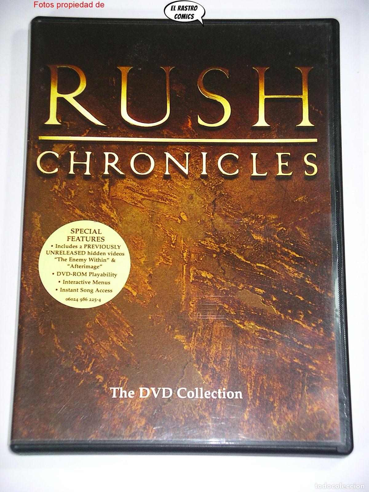 V&iacute;deos y DVD Musicales: Rush, Chronicles The DVD collection, D8