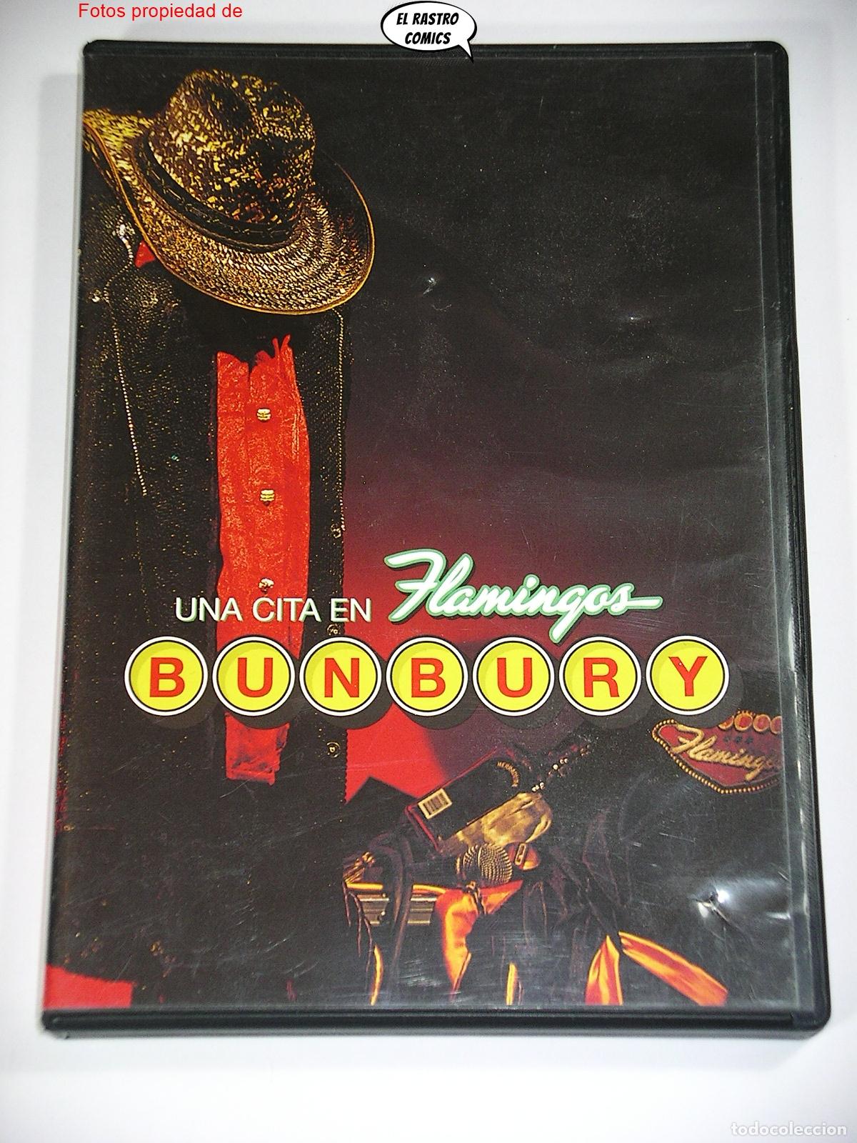 V&iacute;deos y DVD Musicales: Bunbury, Una cita en Flamingos, directo Zaragoza y Madrid 2002, DVD, , D8