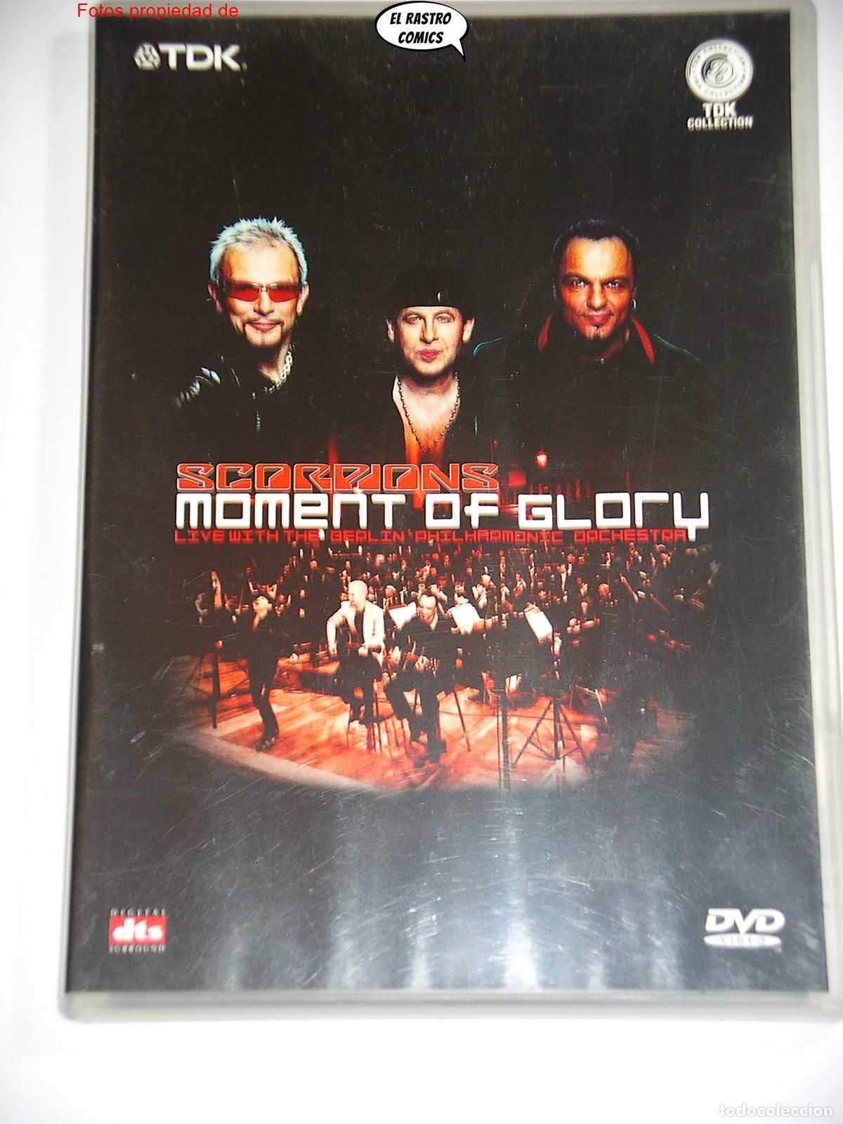 V&iacute;deos y DVD Musicales: Scorpions, Moment of glory, Live, DVD, , D8