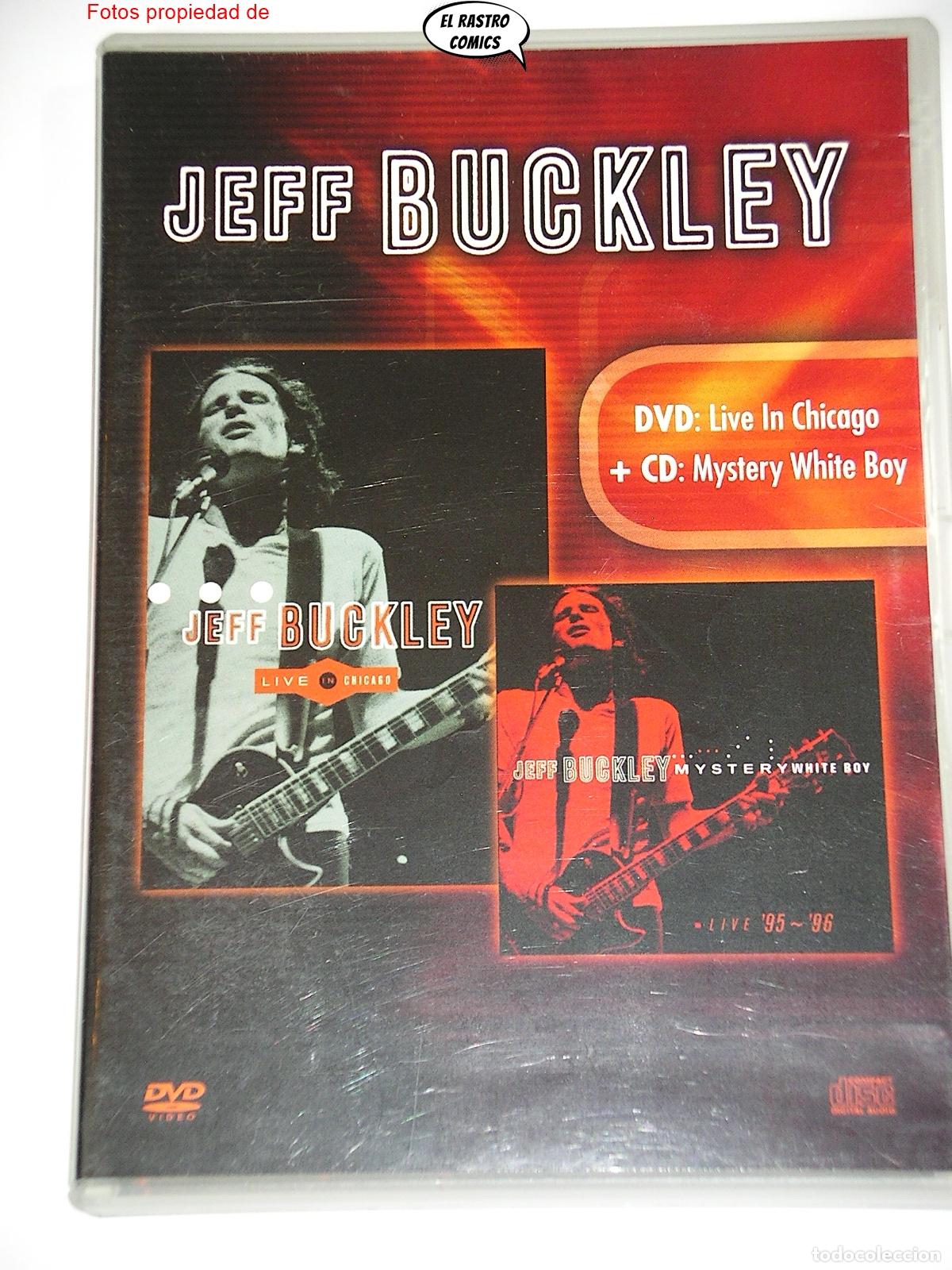 V&iacute;deos y DVD Musicales: Jeff Buckley, CD Mystery white boy + DVD Live in Chicago in the Cabaret Metro 1995, D8