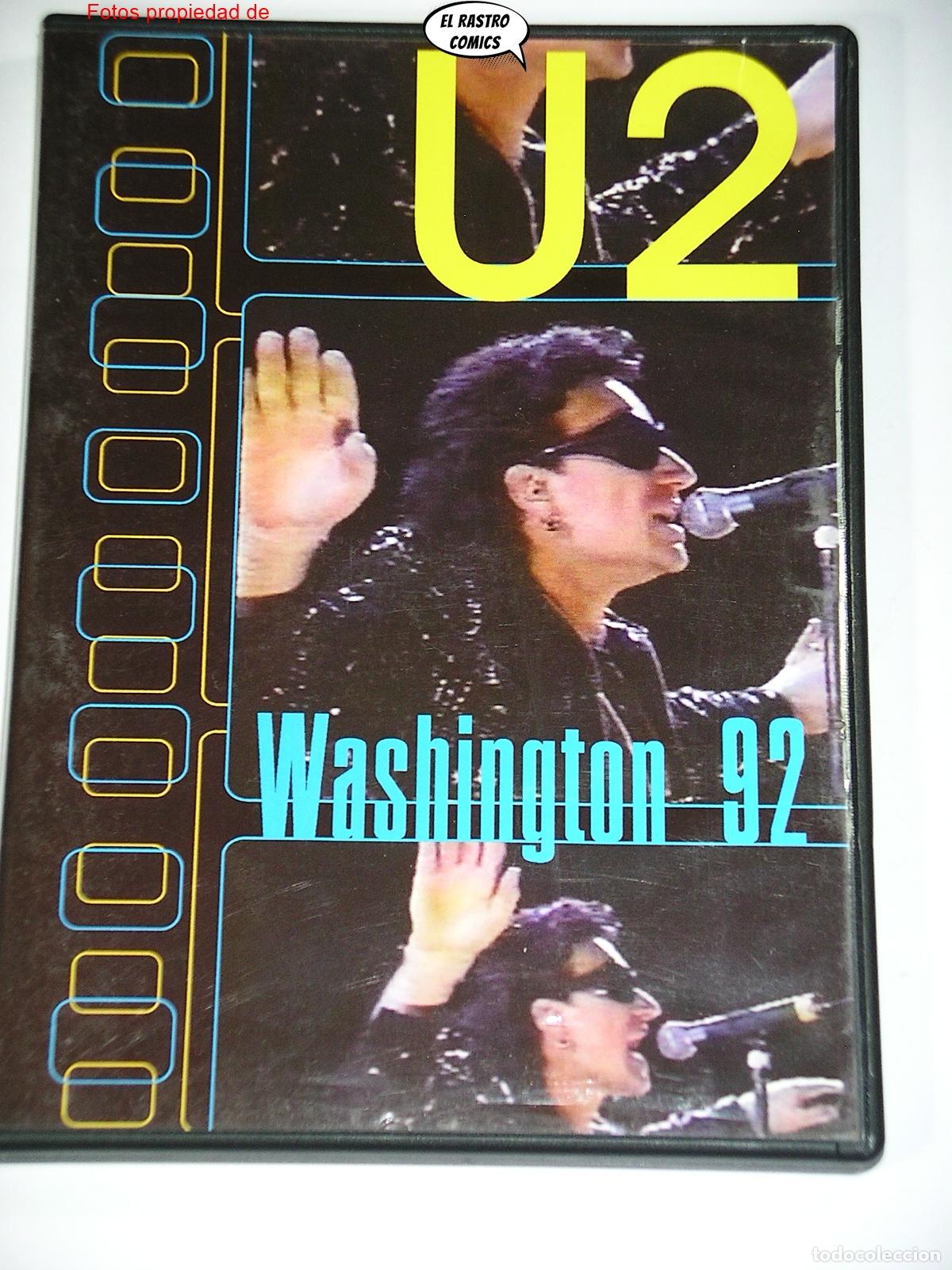 V&iacute;deos y DVD Musicales: U2, Washington 92, Live RFK Stadium 1992, in Zoo TV tour, DVD, D8