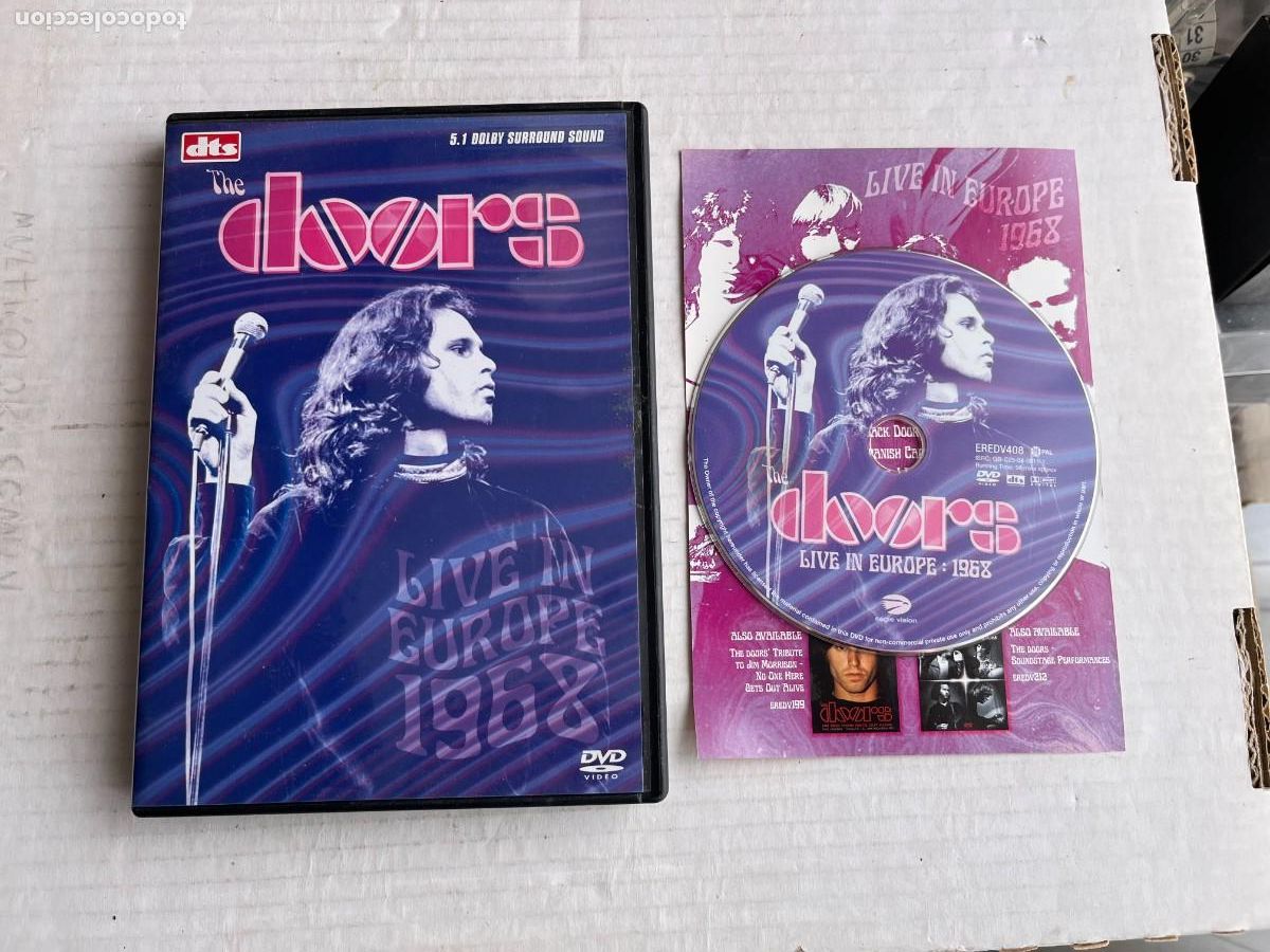 V&iacute;deos y DVD Musicales: THE DOORS LIVE IN EUROPE 1968 - DVD MUSICAL KREATEN