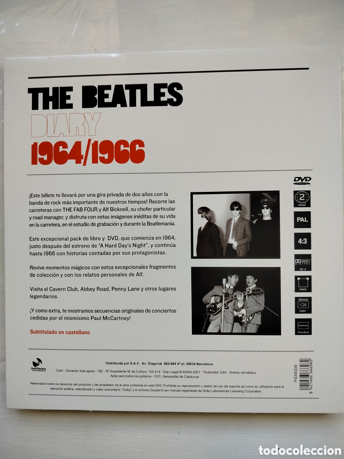 V&iacute;deos y DVD musicales: The Beatles Diary 2xDVDs - Foto 2