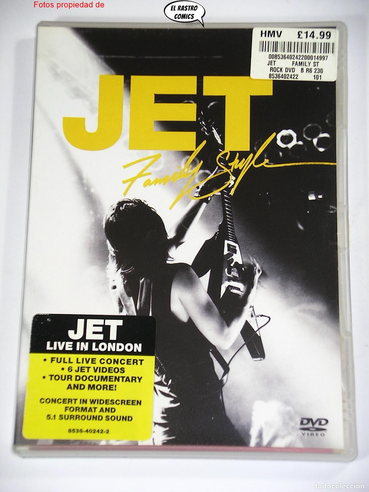 V&iacute;deos y DVD Musicales: Jet, Family style, Live in London, Islington Academy 2004, DVD, D4